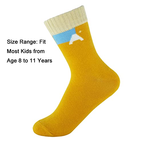 Boy's 5-Pack Mixed Anti Odor Moisture Wicking Cotton Quarter Crew Ankle Socks for 8-11 Years Kids2
