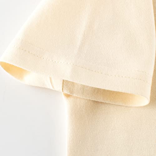 Betadog Toddler Kids Short Sleeve Graphic T-Shirt Pure Cotton Cherry Fruit Pattern Casual Top Girls Gifts for3