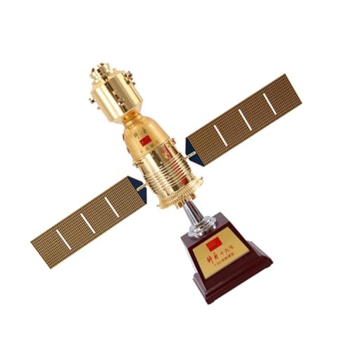 WANSUPYIN 1:50 Alloy China Shenzhou 19 Spacecraft Model Metal Spacecraft Model for Collection