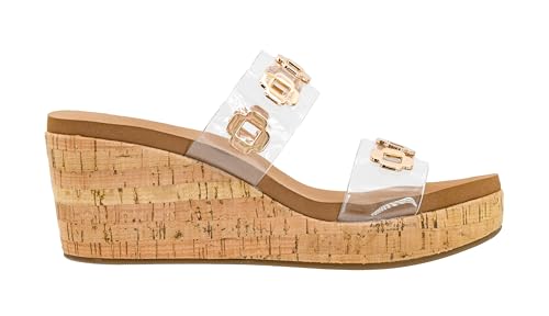 Corkys Footwear Hi Tide Double Strap 2.5-Inch Wedge