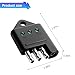 TNAIYH 4 Pin Trailer Tester Connector, 4 Way Straight Flat Trailer Light Wiring Circuit Continuity Tester, Automotive Tow Wire Trouble Shooter Accessories, Universal for SUV RV Sedan