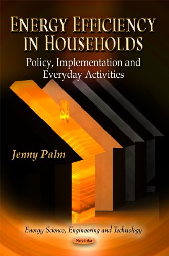 Energy Efficiency in Households: Policy, Implementation and Everyday Activities (Energy Science, Engineering and Technology - Energy Policies, Politics and Prices)