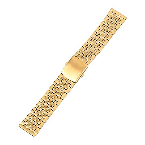 Reemplazo de correa de reloj 22mm de acero inoxidable con pasadores 4