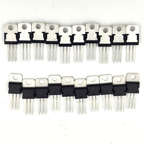 20pcs 15V 1.5A Positive Voltage Regulator L7815CV LM7815 in TO-220 Package — Standard Pinout, New in Tube, RoHS Certified