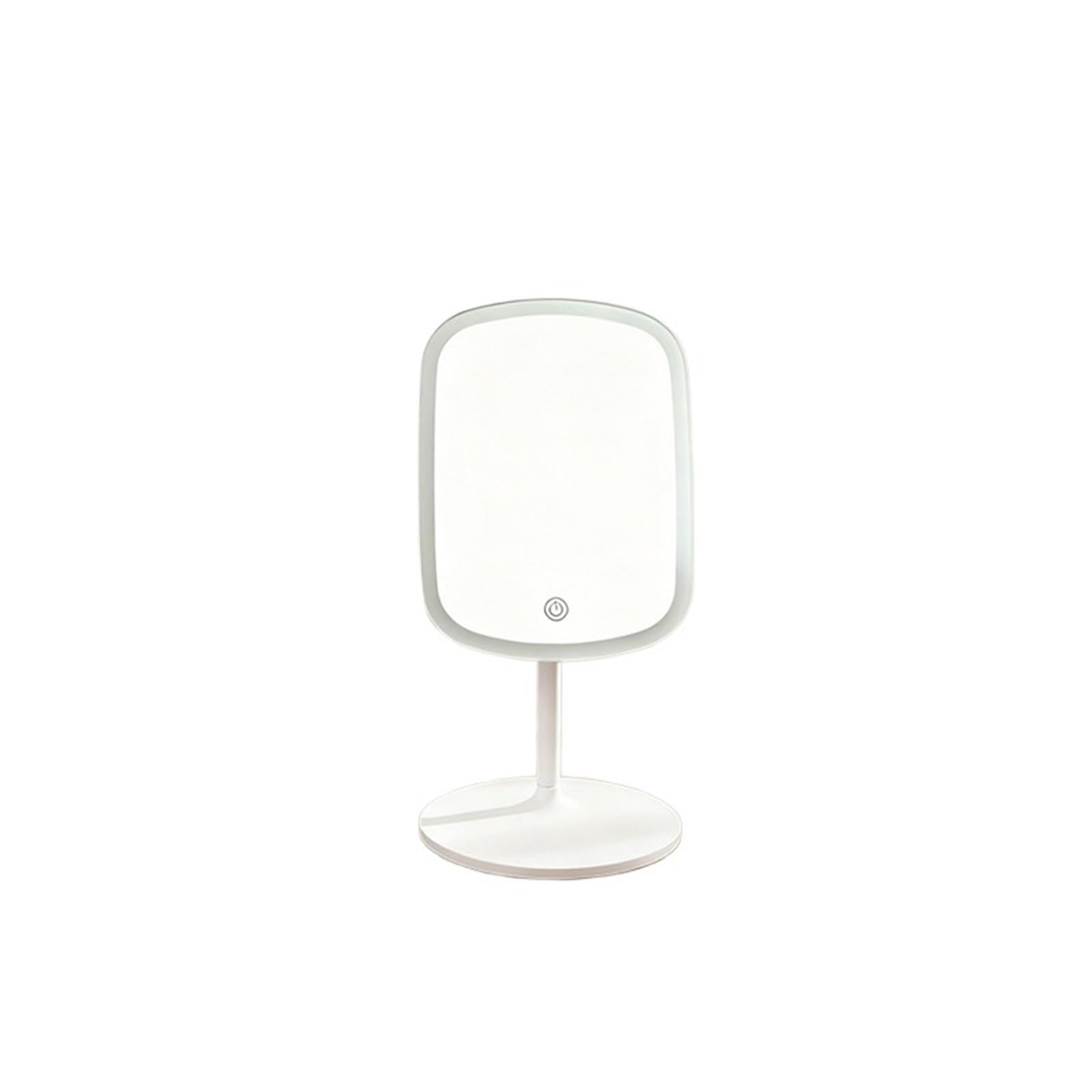 KTMBOHU Detachable Magnetic Makeup Mirror 360° Rotating Mirror HD Desktop LED Fill Light Desktop Mirror Smart Vanity Mirror
