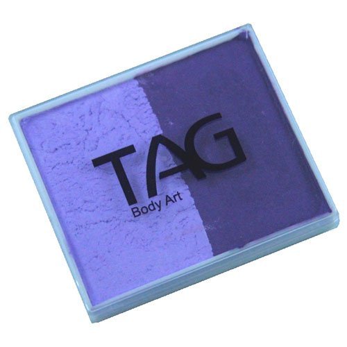 TAG Body Art Face and Paint - Split Cake 50g - Lilac and Purple