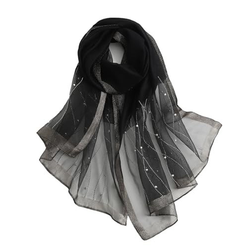 Isurrender Silk Wool Feeling Shiny Scarf Wrap Women Elegant Shawl for Evening Dresses Scarf Flower silk Pashmina Shawl2