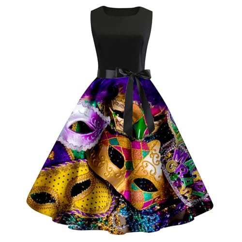 Robe de carnaval à paillettes vêtement confortable pour sublimer vos courbes en fête