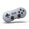 8Bitdo Sn30 Pro Bluetooth Controller for Switch/Switch OLED, PC, macOS, Android, Steam Deck & Raspberry Pi (Gray Edition)