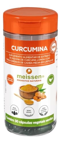 Cúrcuma Longa, Curcumina, 30 Cápsulas, Meissen