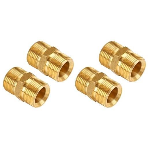 Solid Brass Pressure Washer Hose Connector