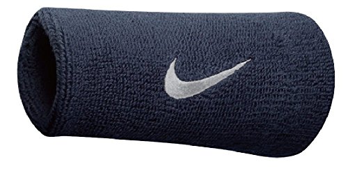 Munhequeira Grande Swoosh Doublewide Wristband (Par) Nike Obesion/White