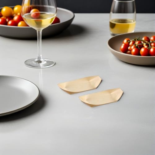 Botes desechables de madera para sushi 150 pcs miniatura 5