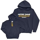 NIL Store CJ Carr Notre Dame Football Navy Rush Hoodie
