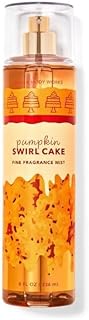 Bath and Body Fine Fragrance Mist PUMPKIN SWIRL CAKE 8oz Body Spray Mist Bottle
