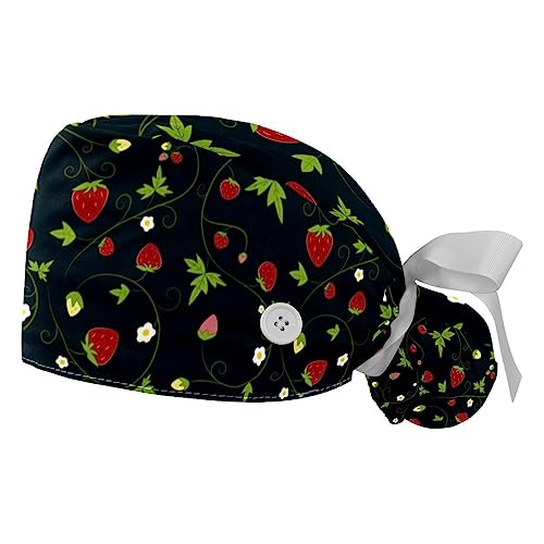 Berret Bouffant Femme Homme Calot Travail Élastique avec Bandeau