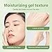 Purifying Exfoliating Gel - Green Tea Gentle Exfoliate Deep Cleansing, Exfoliating Gel for Face Moisturizing, Facial Scrub for All Skin Types, Cleans Dirt & Oils Skin Care (Green, 1Pcs)