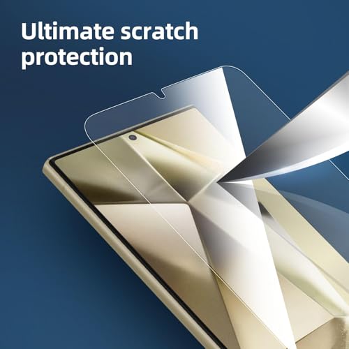 Image of NEW'C 3 Pack Designed for Samsung Galaxy S25 Ultra Screen Protector Tempered Glass, Bubble Free, Ultra Resistant