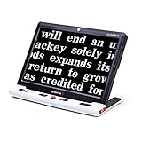 Clover 10 Handheld Video Magnifier for Visual Impairment (Clover 10 w/Assist Stand)