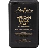 SheaMoisture African Black Soap Bar Soap | Packaging may vary | 8 oz.