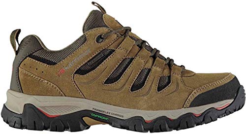 Karrimor Hombre Montas Bajo Caminar Zapatos Cordones Senderismo Weathertite Marrãu00b3n 8 (42)