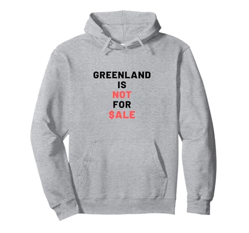 greenland is not for sale groenlandia non è in vendita Felpa con Cappuccio