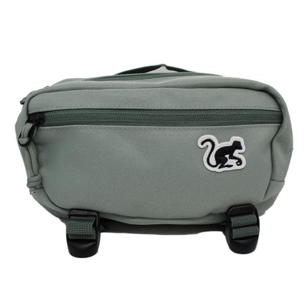 Riñonera cruzada eco de 1,5L color sage hecha para conectar con el entorno