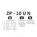 LIAWAYIV Robot Vacuum Suction Cup ZP-B10/13/16/20/25/32/40/50-BS/BN Industrial Pneumatic Accessories Without Buckle(ZP25BN)