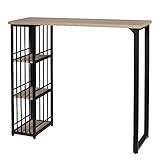 ADECUADA- Un mesa de bar moderno para combinar con cualquier ambiente de mobiliario, estilo industrial y moderno, oficina, sala de estar, dormitorio, cocina, bar, barra o cualquier otro entorno.