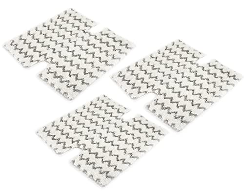 Supremery Lot de 3 serpillères pour Nettoyeur Vapeur Compatible avec Shark Klik n' Flip S6001 S6003
