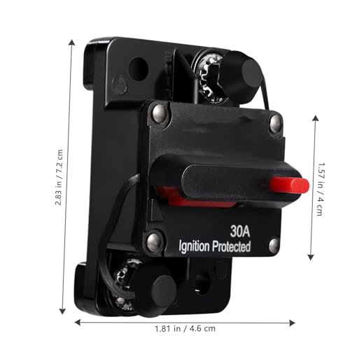 Disyuntor Cabilock 12v-36v con interruptor de reinicio manual para auto 2
