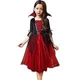 [Emfay] ハロウィン 仮装 子供 吸血鬼 魔女 悪魔 コスプレ衣装 女の子 男の子 キッズコスチューム パーティー 女の子 140cm