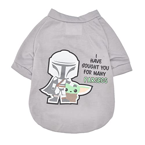 Star Wars For Pets The Mandalorian Dog T-Shirt, Medium (M) | The Mandalorian & Grogu Tee Shirt For Dogs | Pet Apparel, The Mandalorian Tee For Dogs, Cute Dog Shirt #TOP26