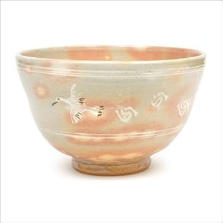 【茶道具 抹茶碗】茶碗 御本雲鶴 中村与平作