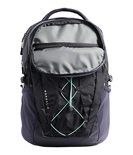 The North Face Women's Borealis Backpack, Greystone Blue Ripstop/Mint Blue