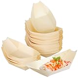 Ciieeo 50 Piezas Bandejas de Papel Kraft para Comida Unidades Envases Desechables para Snacks y Comida para Llevar Bandejas Abiertas para Patatas Fritas Barbacoa Bodas y Picnics