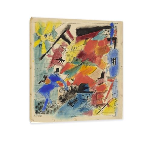 Tableau imprimé sur toile de Lyonel Feininger : une finition musée chez vous