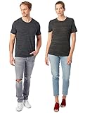 Alternative Men's Crew T-Shirt, Eco Black, Large