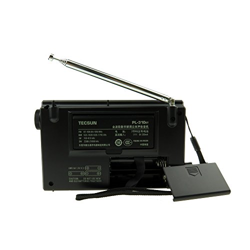 Pl-310Et Fm Stereo/Sw/Mw/Lw World Band Pll Dsp Radio Black #TOP4