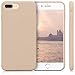 kwmobile Case Compatible with Apple iPhone 7 Plus/iPhone 8 Plus Case - TPU Silicone Phone Cover with Soft Finish - Mother of Pearl