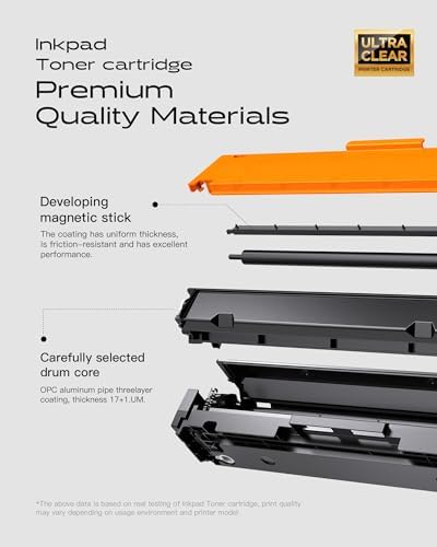 iNKPAD 219X 219A MFP 3302FDWG Tóner (con chip) Compatible con HP 219X 219A Color LaserJet Pro MFP 3302FDWG 3302FDNG 3302SDWG 3302FDW 3302SDW 3302FDN 3202DN (4 unidades) — view 5
