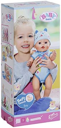 BABY born 826072 Soft Touch-Boy Interactive Function Doll