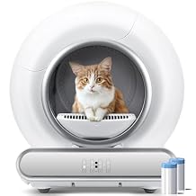 Self Cleaning Cat Litter Box, Automatic Cat Litter Box with APP Control
