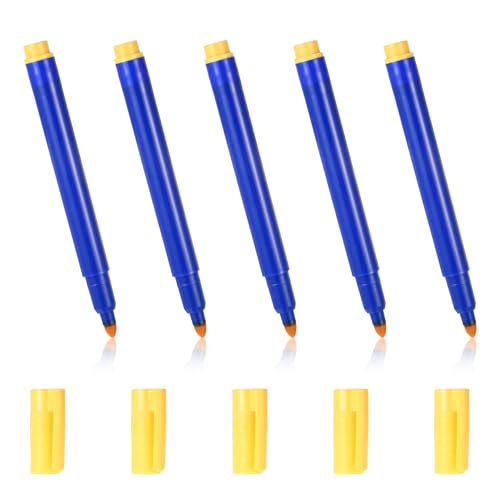 Bewudy 5 Stück Geldscheinprüfer Stift, Falschgeld Marker Stifte Geldprüfstift Falschgeld Prüfer Stift Geldprüfgerät Prüfstift für Euro Pfund und die meisten Banknoten(5 Stück)
