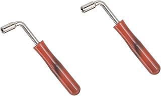 SUPVOX 2pcs Dulcimer wrench stringed instruments wrench autoharp instrument tuning supply autometer gauges guitar parts guitar tools dulcimer tone tuning wrench dulcimer tuning supplies