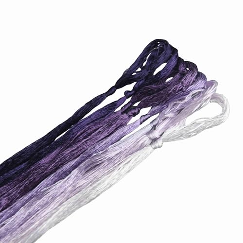 Image of Mulberry Silk Floss Embroidery Thread Floss-Cross Stitch Threads China Silk Woven Jewelry Threads DIY Sewing Kits (115)