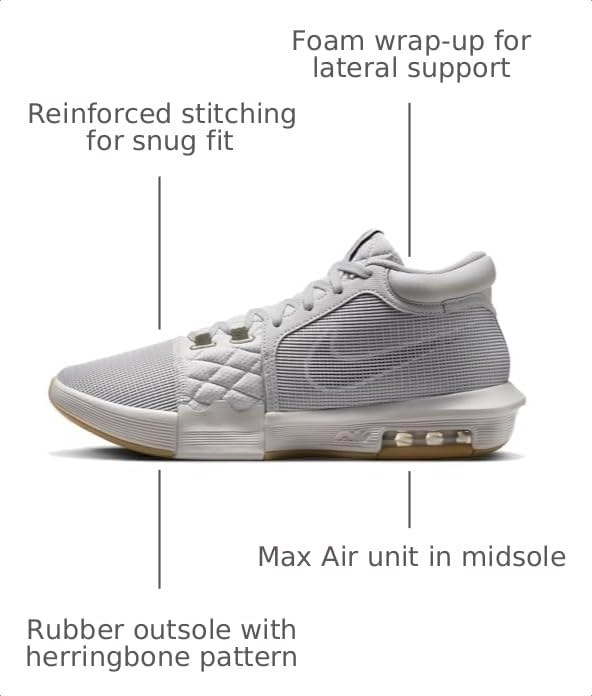 Image of Nike Lebron Witness VIII Men's Basketball Shoes