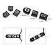 LThyzszb MLOK Tactical Light & Laser Pressure Switch Cable Guides Aluminum Flashlight Remote Tape Switch Cable Clips management - 3 Pack, Black