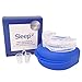 Orthese Anti Ronflement Efficace Sleep'Z, Dispositifs Anti-Ronflement Apnee du Sommeil, Appareil Anti Ronflement incluant 4 Dilatateur Nasal, Gouttière Anti Ronflement, Kit Anti Ronflement
