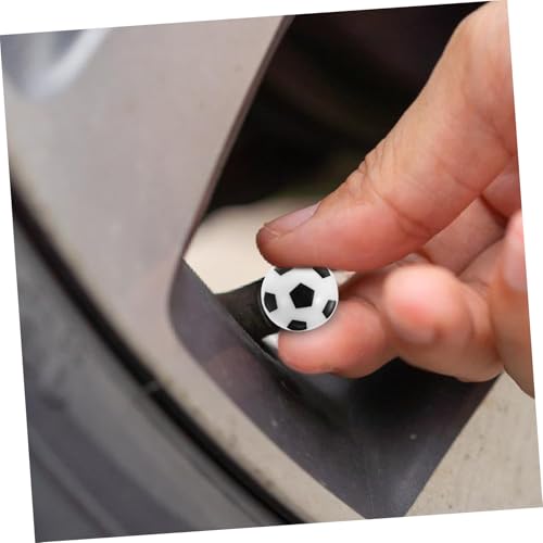 Cubiertas de válvula 8 piezas Mikikit para coche y bici miniatura 6